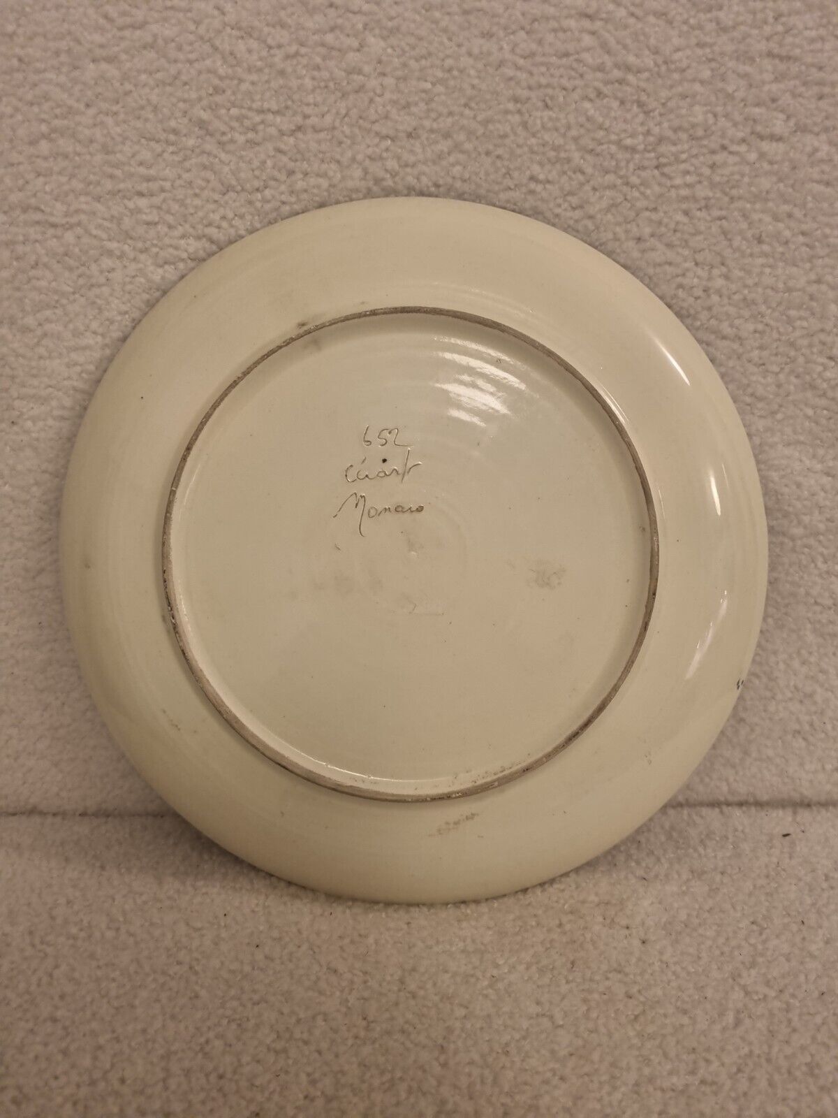 Round dish Cérard Monaco floral decoration