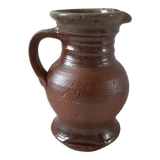 Handcrafted stoneware pitcher 70s