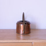 Copper and brass watering can