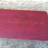 Folding brewery table