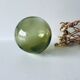 Old glass fishing float