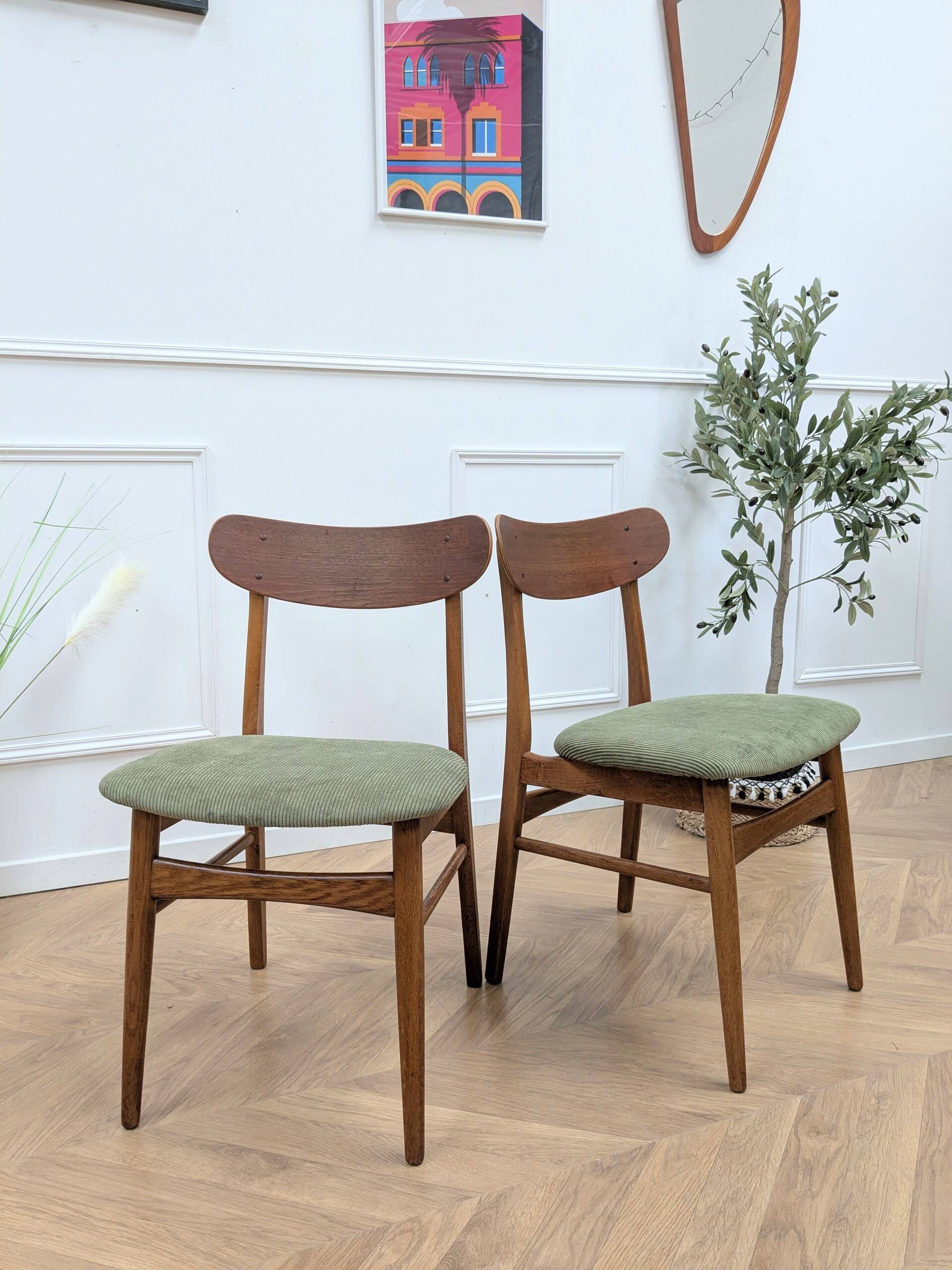 Pair of Scandinavian Chairs