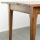 Antique French farmhouse dining table of pine wood from the 19th century