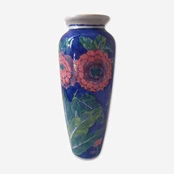 Vase japonais fleuri