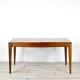Midcentury extending table in afromosia by a. younger. vintage modern / retro