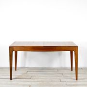 Midcentury extending table in afromosia by a. younger. vintage modern / retro