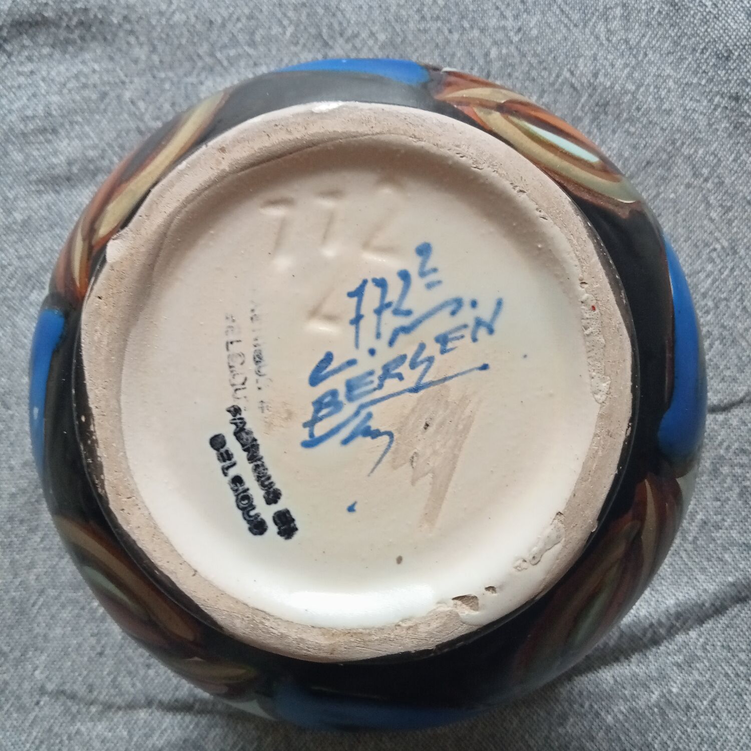 Vase style Vallauris