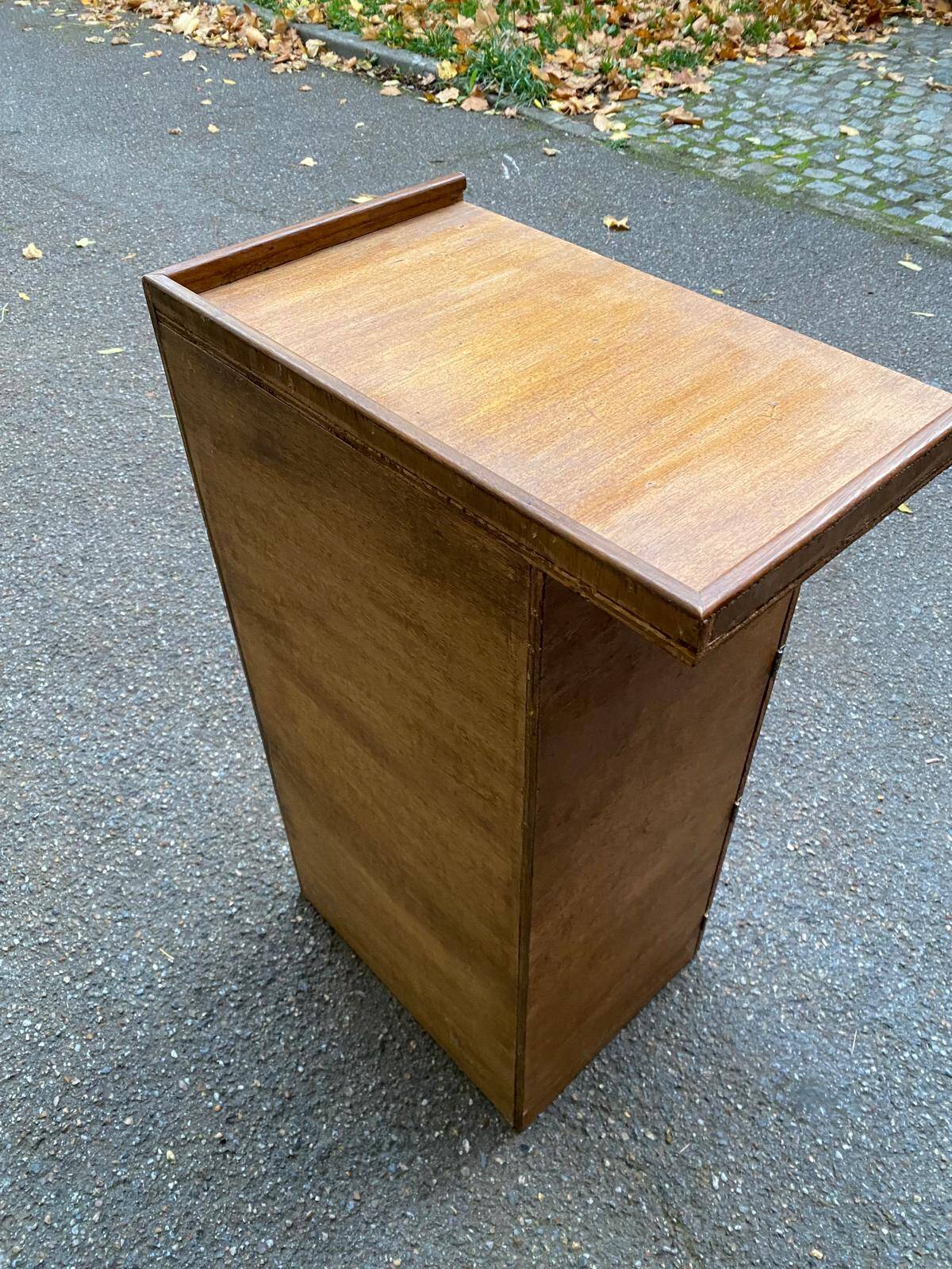Scandinavian oak shelf, 1960s