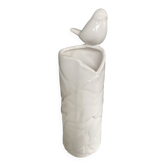 Vase vintage en céramique émaillée