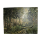 Tableau signé La forêt verte
