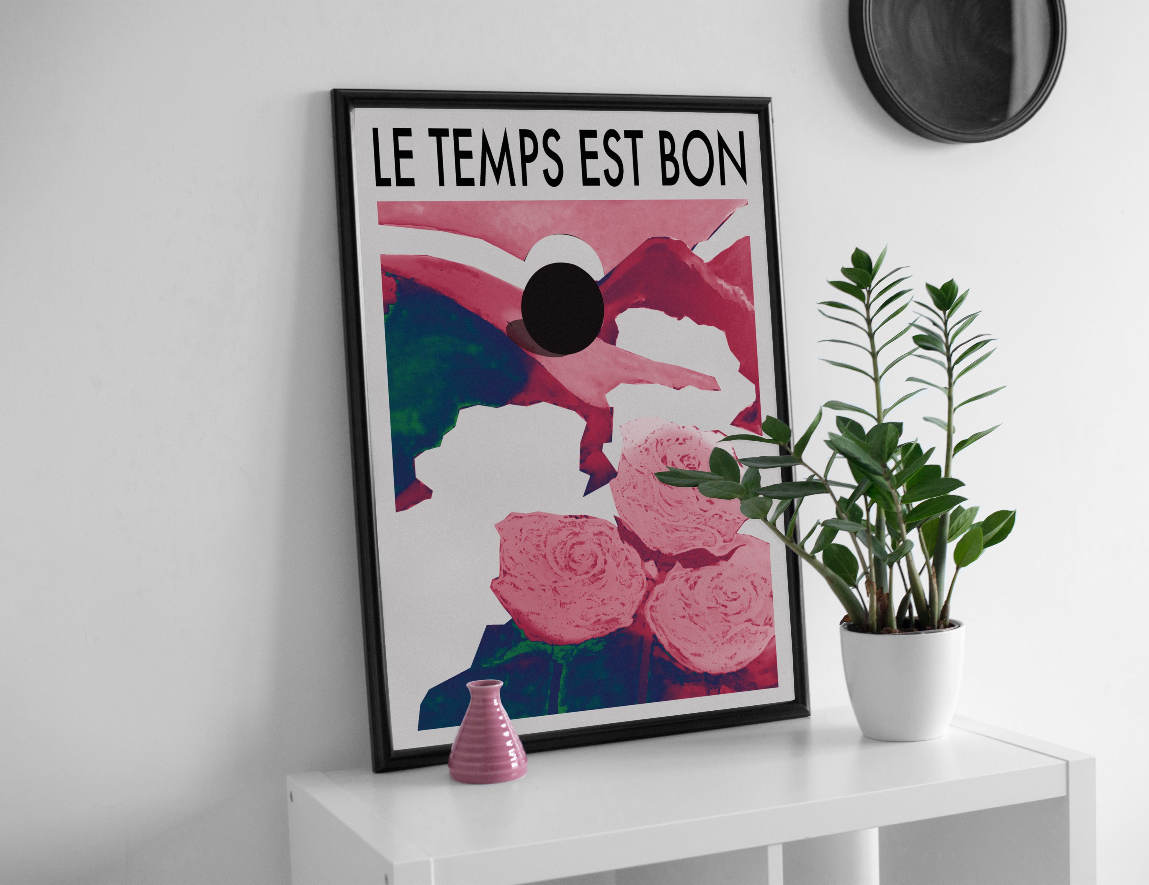 Poster "The weather is good"