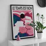 Poster "The weather is good"