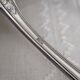 6 silver-plated metal tablespoons