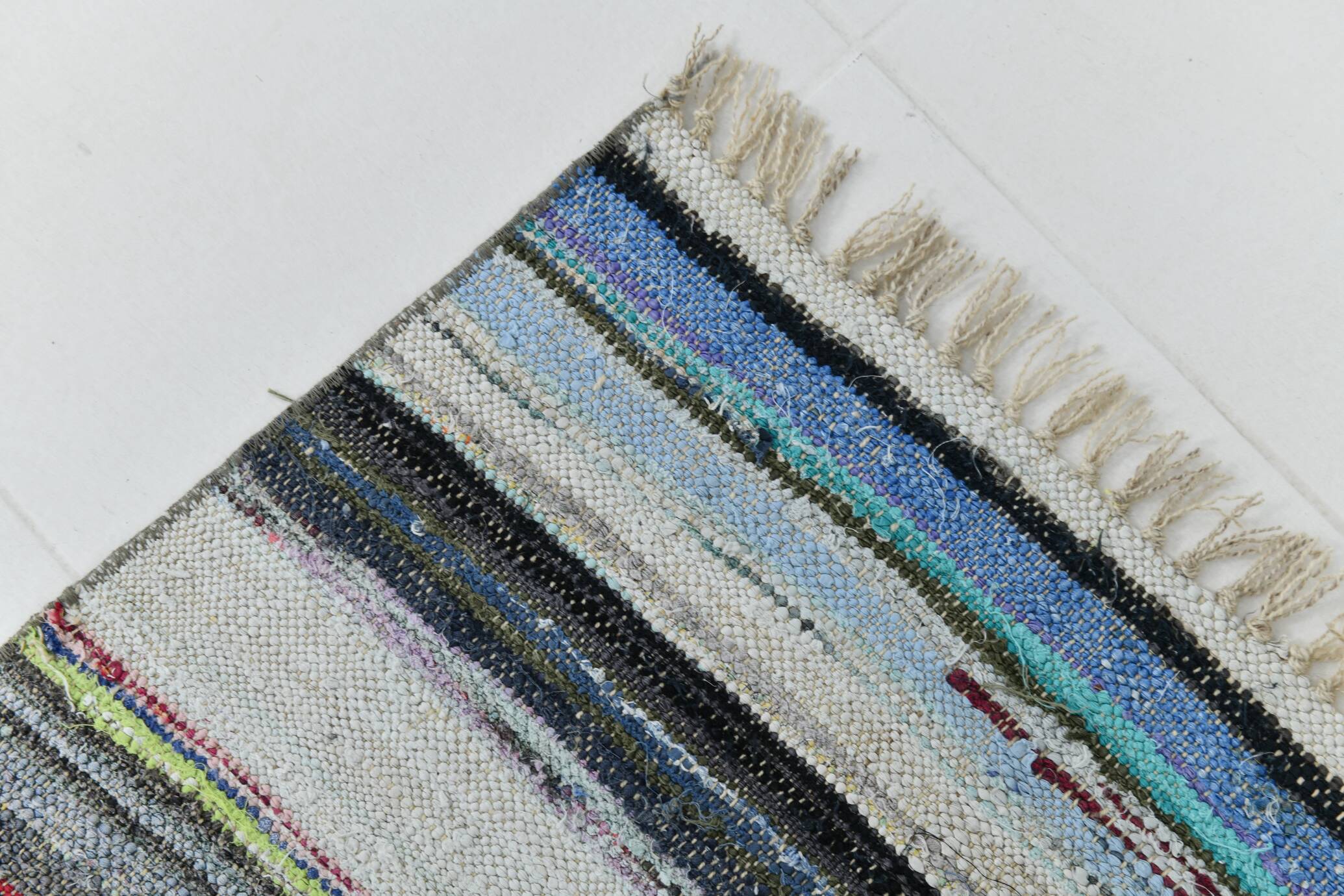 2x10 Rug For Hallway Vintage Kilim Runner Rug, 71x297Cm