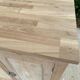 Renovated Parisian sideboard in raw solid wood 72cm