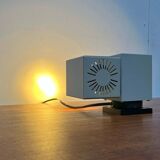 Mid-century minimalist cube wall table lamp 6015 by Kaiser, 1960