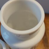 Apothecary pots in opaline