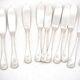 Christofle Japanese, 12 fish cutlery + 1 serving cutlery, 26 pieces.