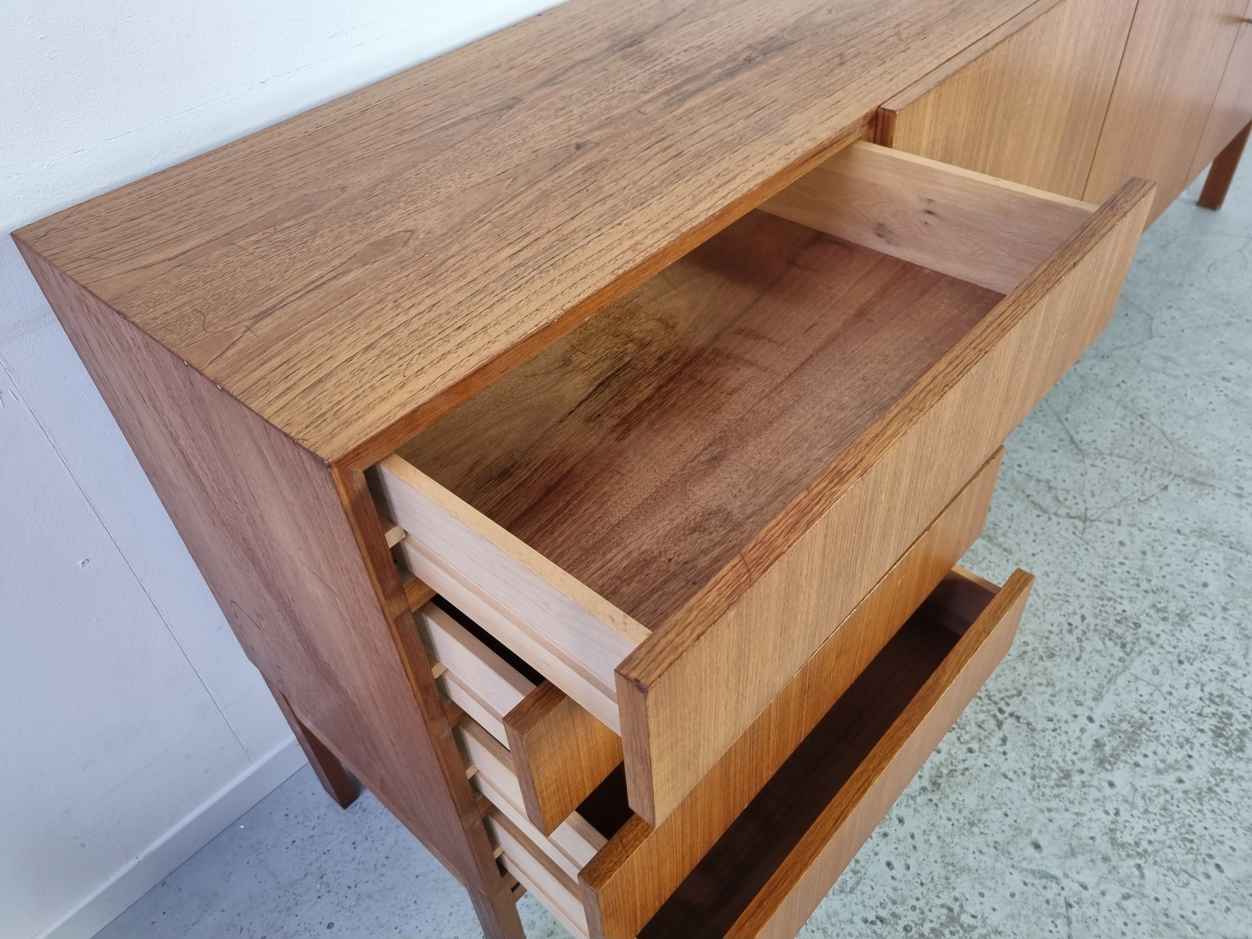 Scandinavian teak sideboard, 60s