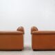 De Sede « DS 101 » fauteuils en cuir années 1970