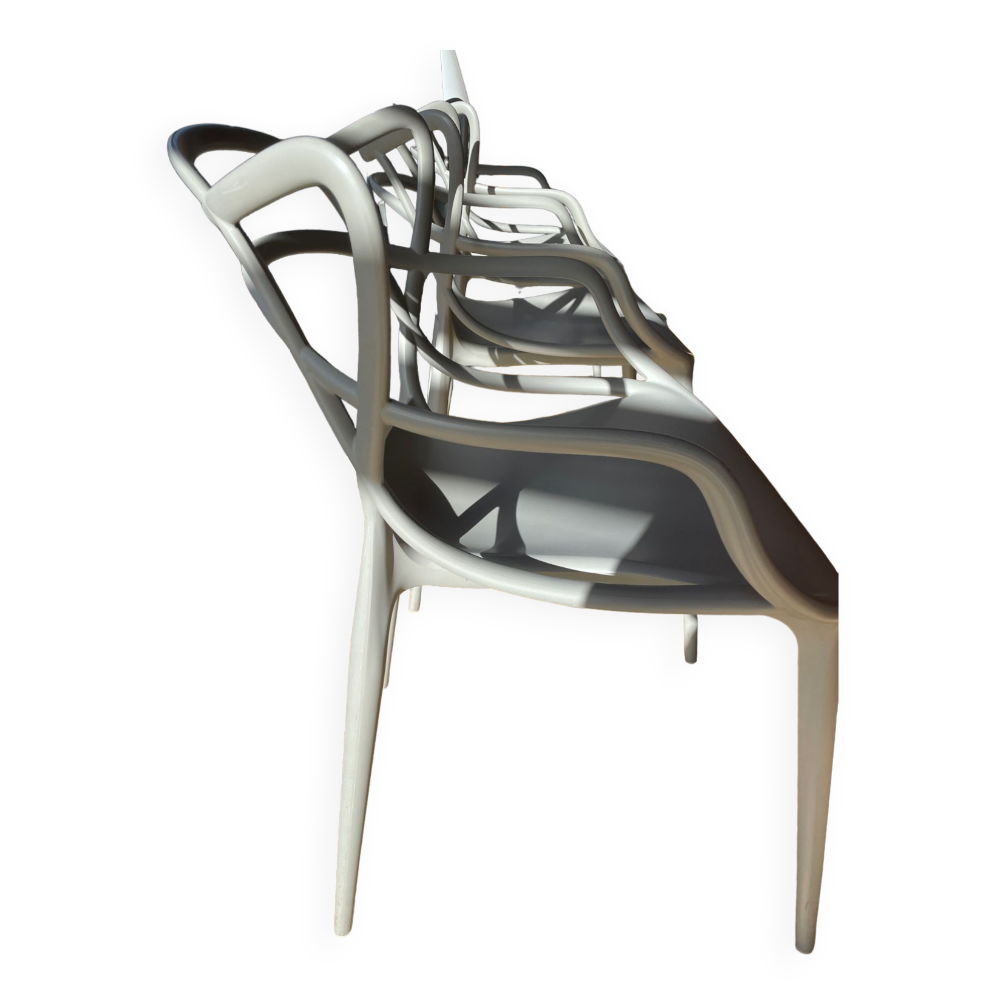 Chaise Kartell Masters grise