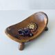 Olive wood pocket emptier