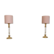 Pair of vintage bedside lamps - Art Deco style