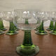 Série de 10 verres à vin vintage