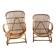 His and hers rattan lounge chairs, Rohé Noordwolde