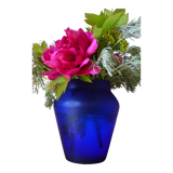 Vase bleu