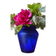 Blue vase