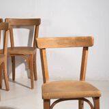 Vintage Viennese Style Chairs (c.1940). Set of 4 pieces