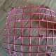 Fuchsia red metal fruit bowl Trådig IKEA Ehlén Johansson