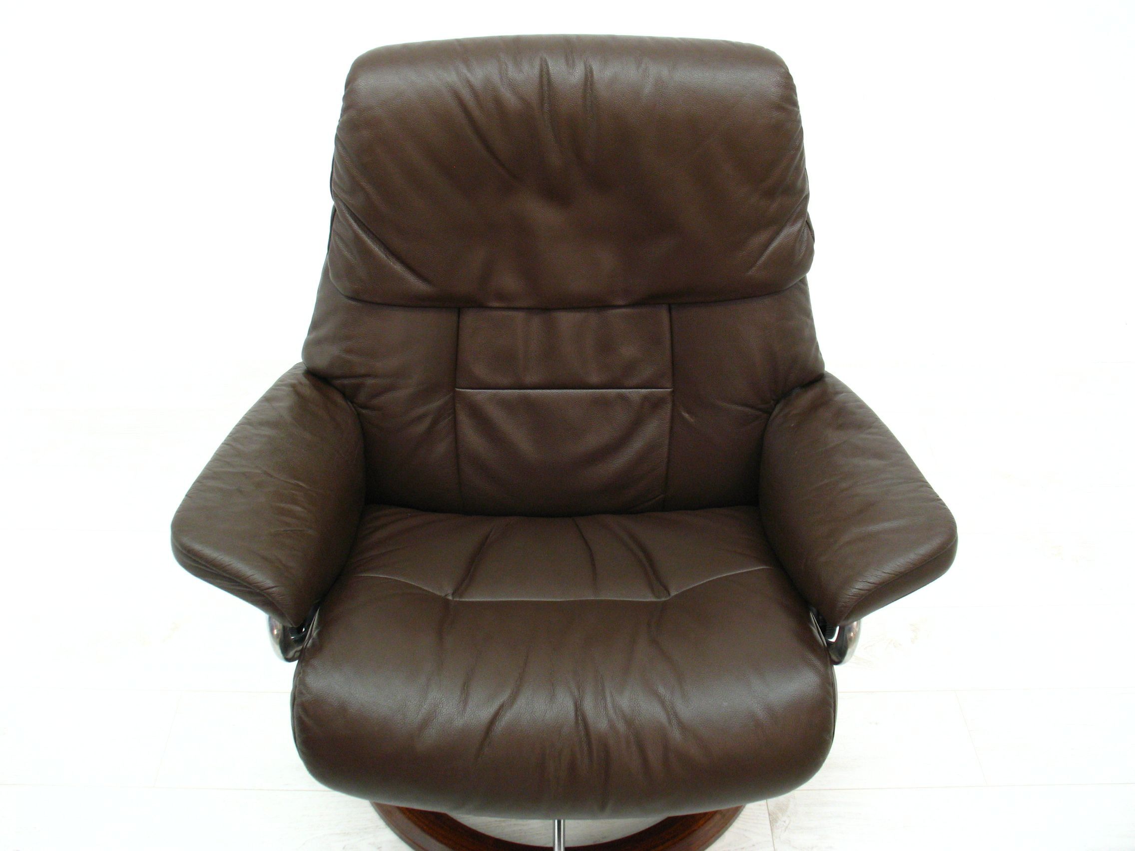 Norwegian Leather Stressless Reno Signature from Ekornes