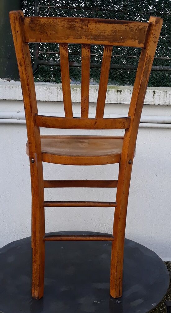 Chaise de café " Baumann " années 50