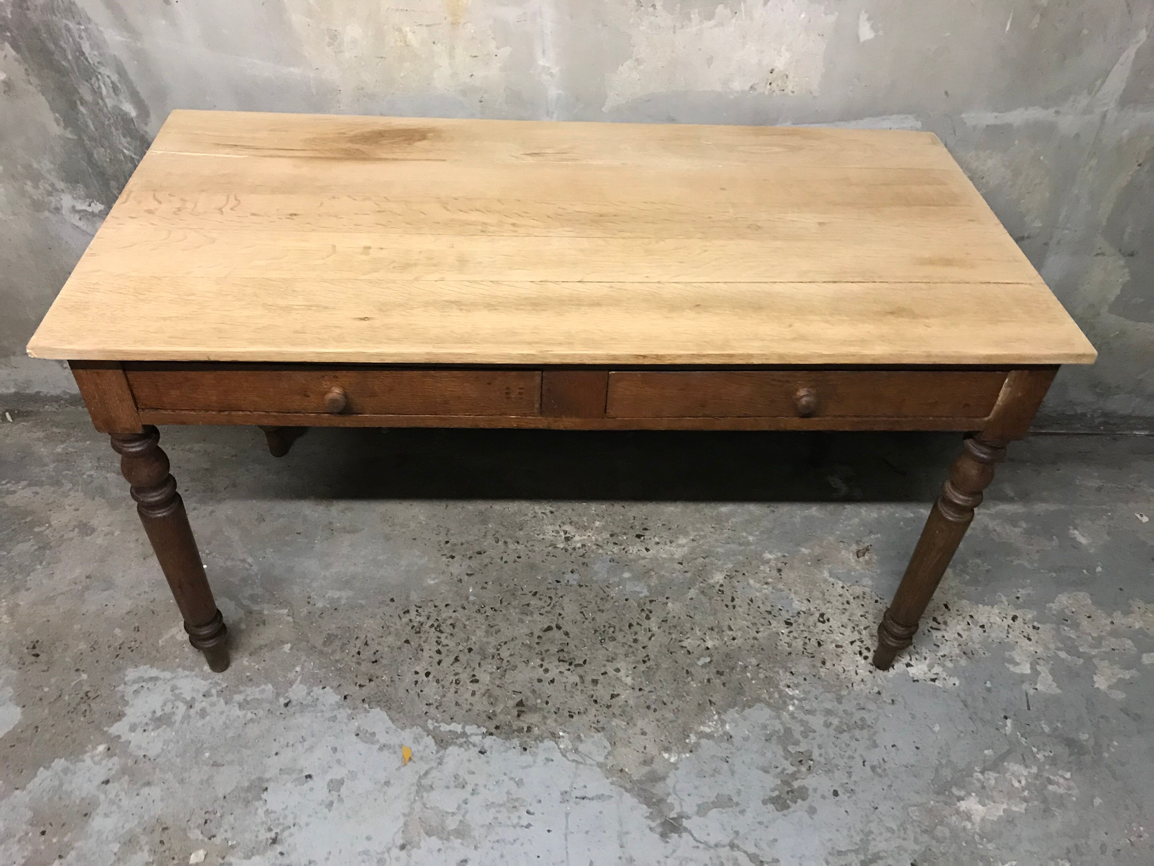 Dining room table / Office old oak