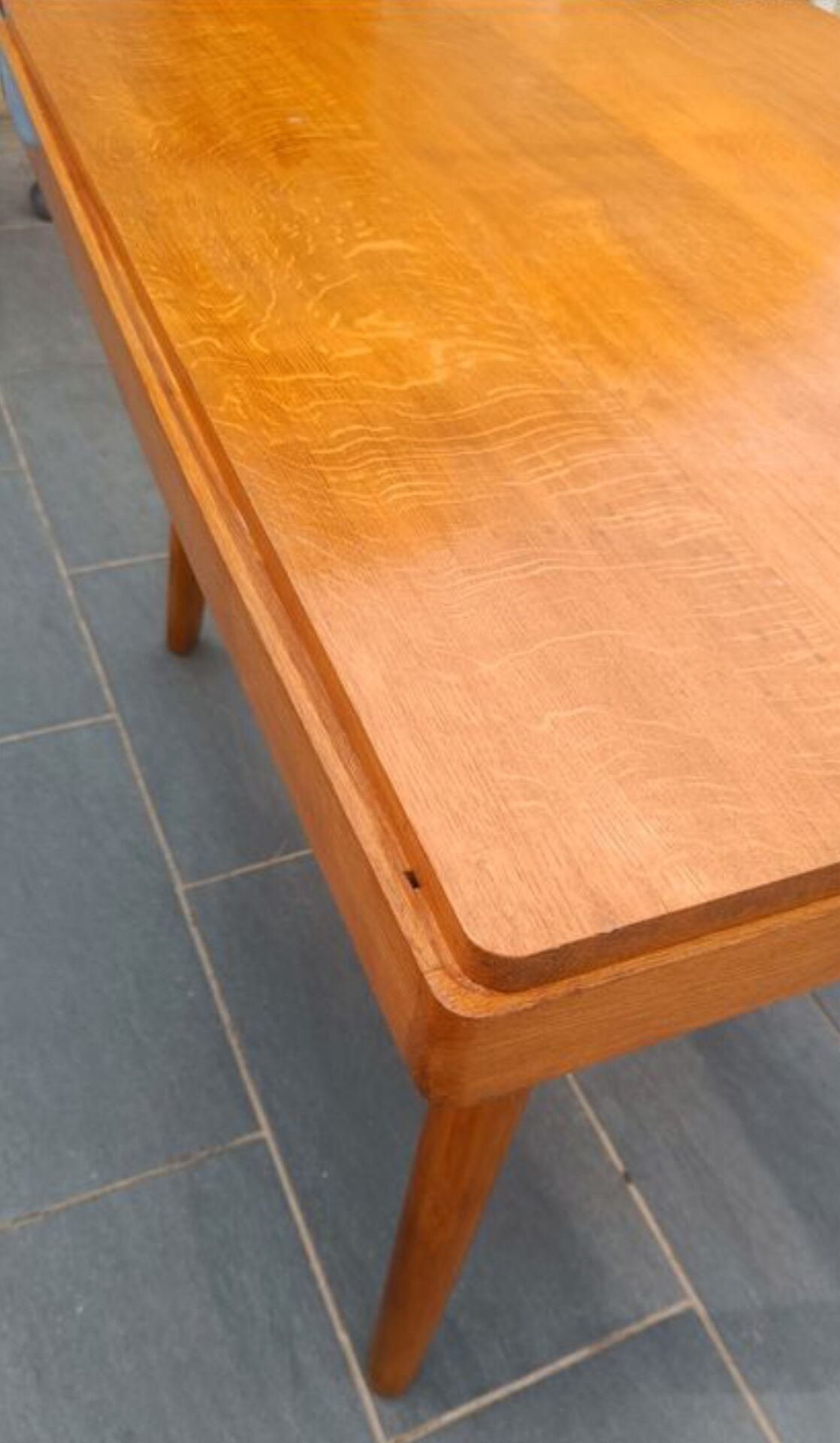 Scandinavian solid oak table