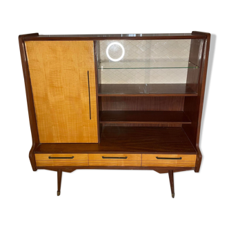 Dresser vintage Scandinavian design 60s-70s feet compass