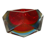 Empty pocket in Murano glass