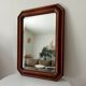 Vintage octagonal bevelled mirror from the 1960s.
