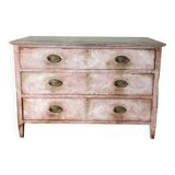 Early 20th century chest of drawers with old-fashioned patina