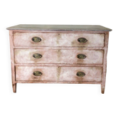 Early 20th century chest of drawers with old-fashioned patina