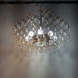 Vintage Italian Crystal Chandelier 8 Lights