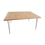 Natural wood table