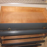 Commode vintage a pieds compas