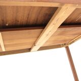 Scandinavian teak dining table, Ulferts, Tibro, Sweden, 1960s