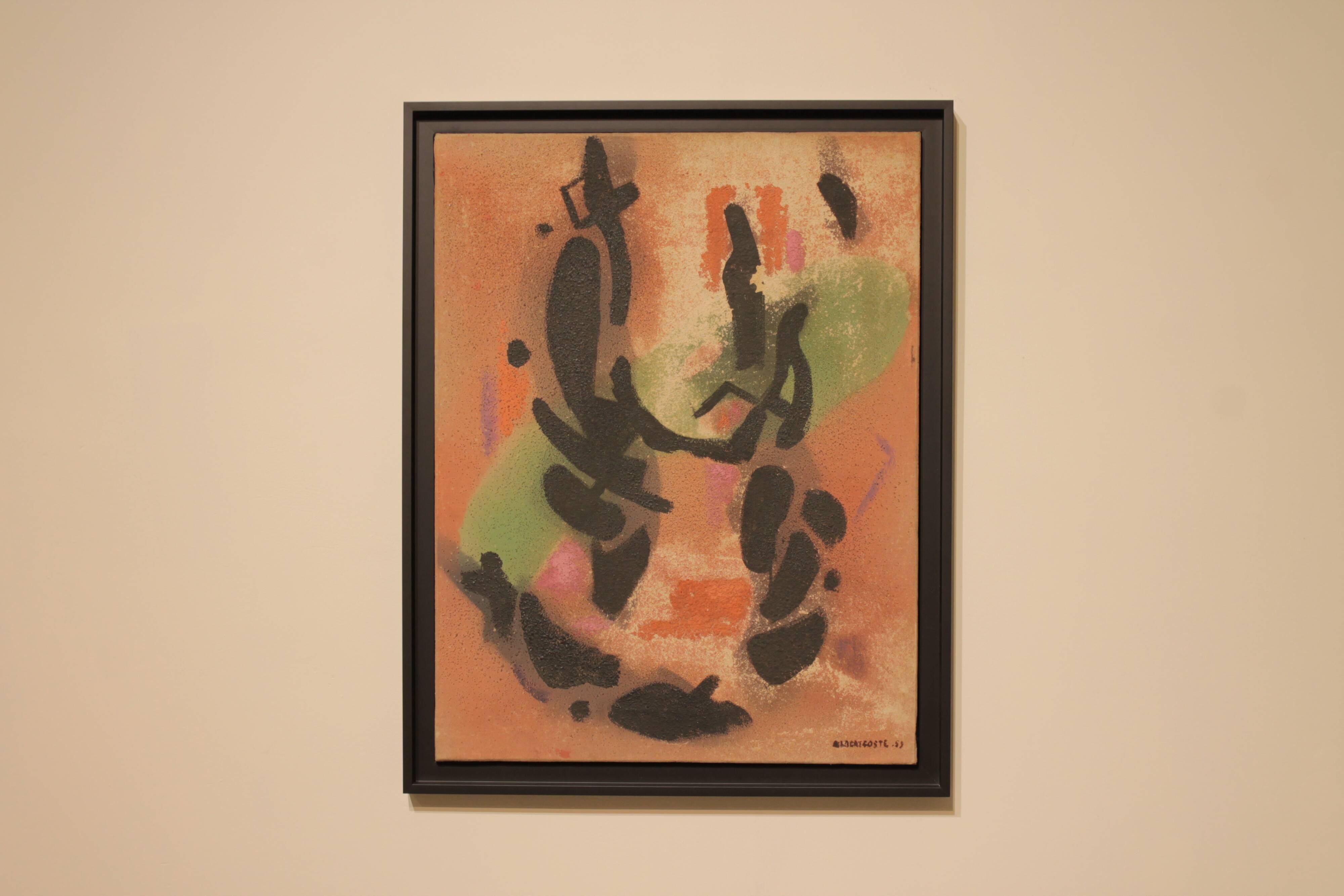 Abstract painting by Albert Coste