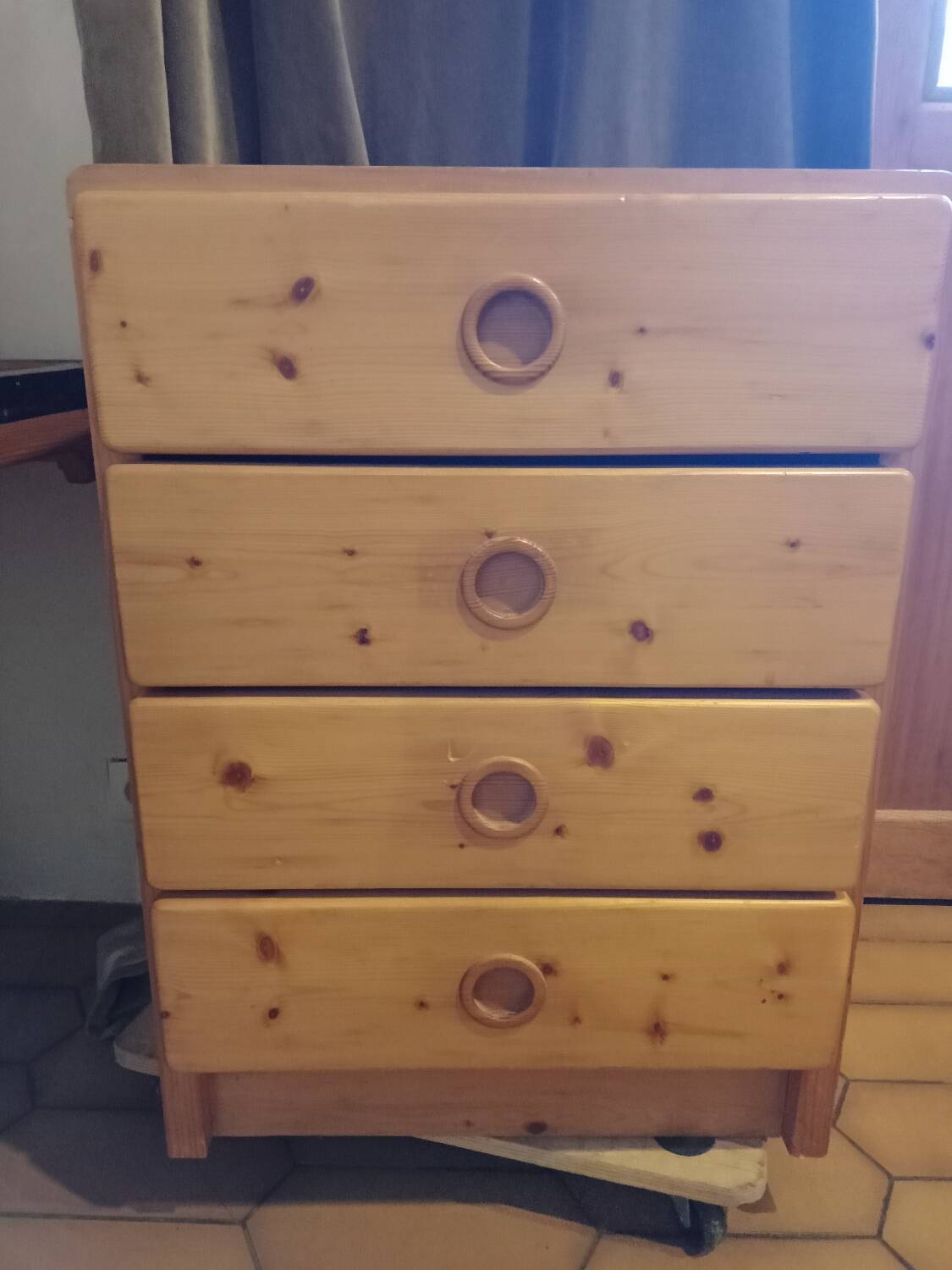 Chest of drawers made by Perriand Les Arcs in 1980