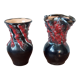 Duo de vases céramiques vintages