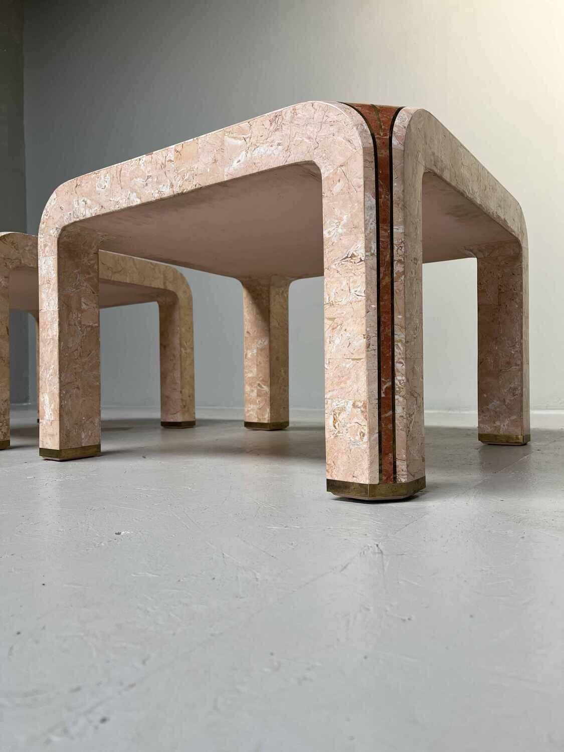 Side table set by Maitland Smith